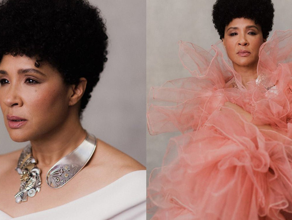 Bridgerton’s Golda Rosheuvel wears our Marceline dress - Sabina Motasem