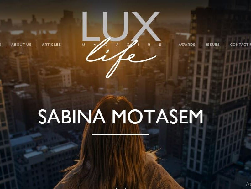 Here's some of the awards we've won... - Sabina Motasem