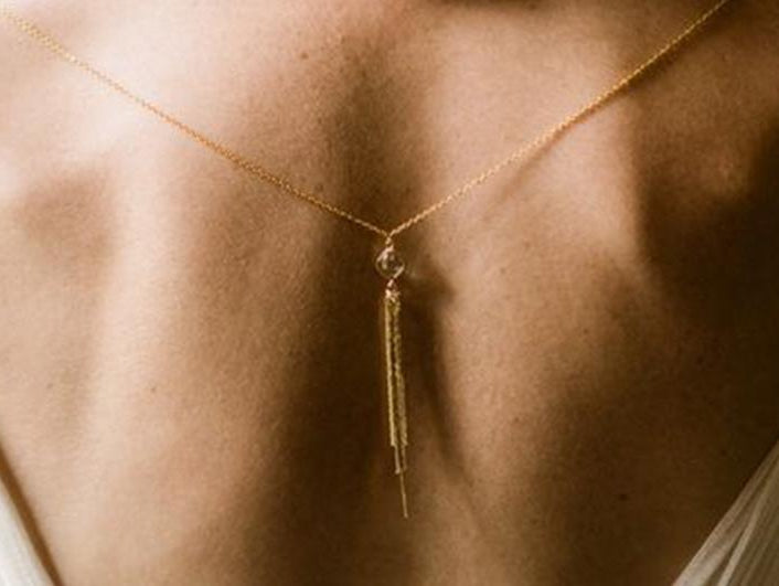 Our pick of the best back necklaces - part two - Sabina Motasem