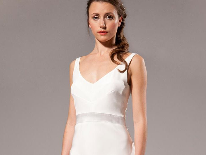 The Sylvie dress on London Bride - Sabina Motasem
