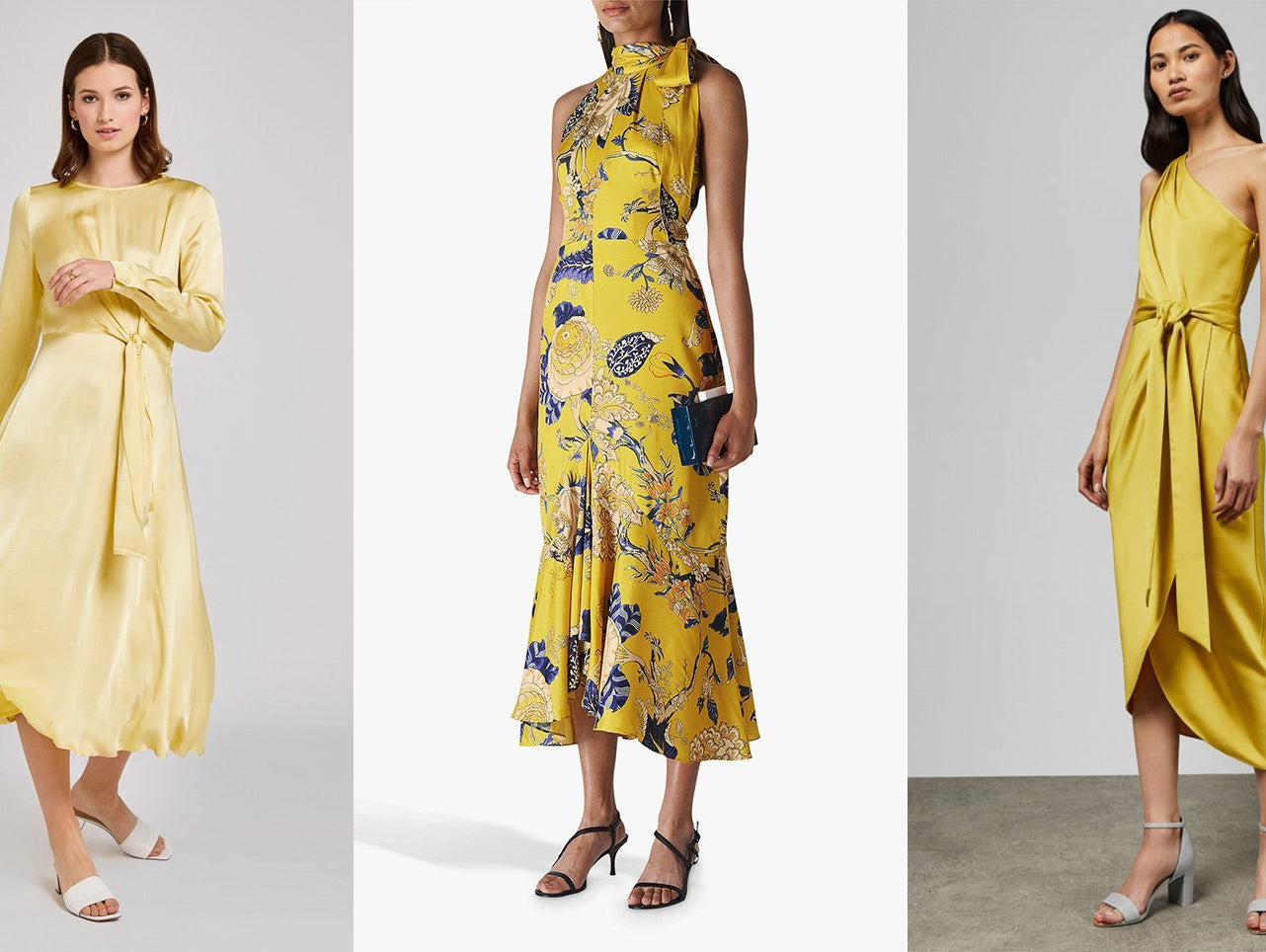 The Yellow Edit - bridesmaid dresses from the high street - Sabina Motasem