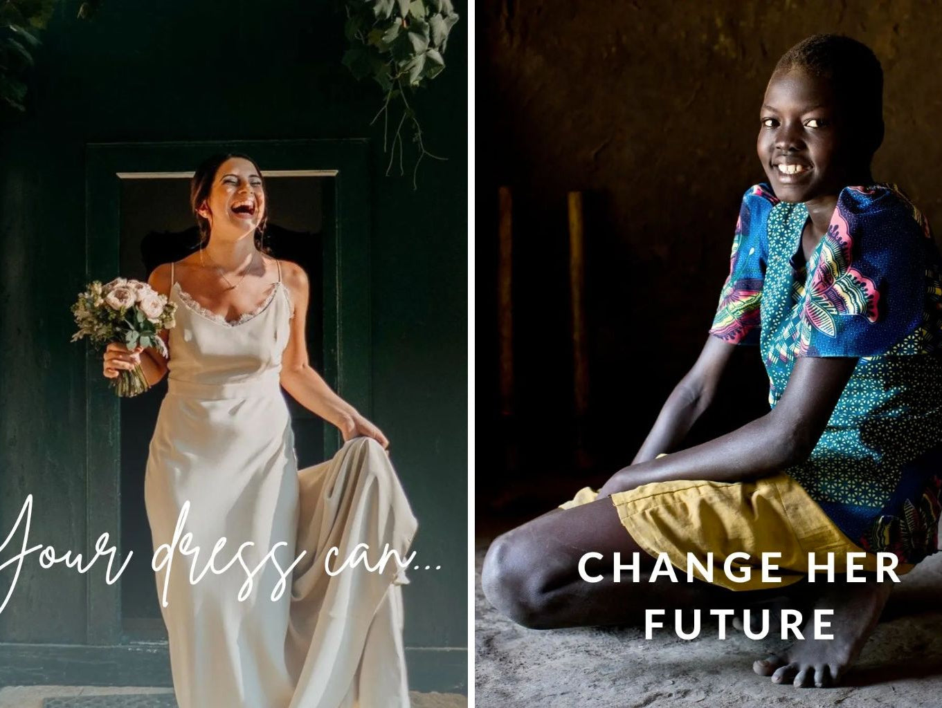 This is how our wedding dresses are helping to empower women and girls across the world - Sabina Motasem