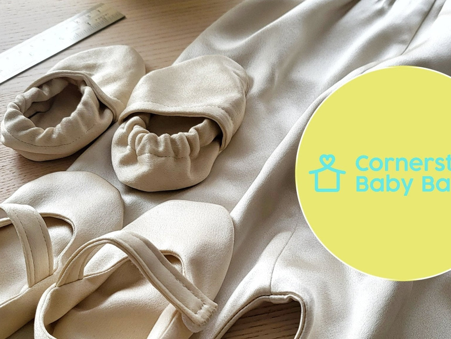 Upcycling offcuts to support a new baby charity - Cornerstone - Sabina Motasem