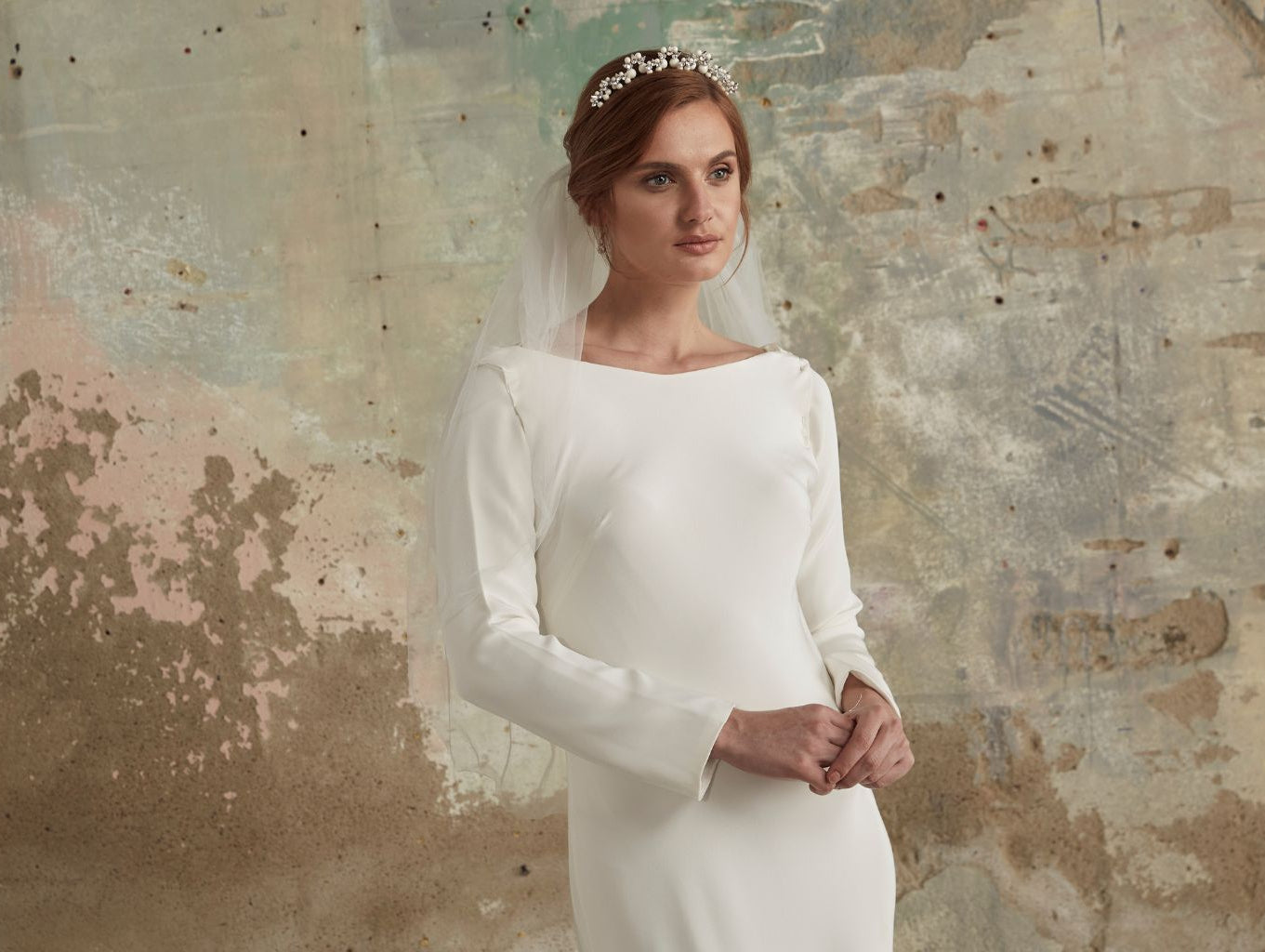 Wedding dresses with sleeves: Elegant styles for your big day - Sabina Motasem