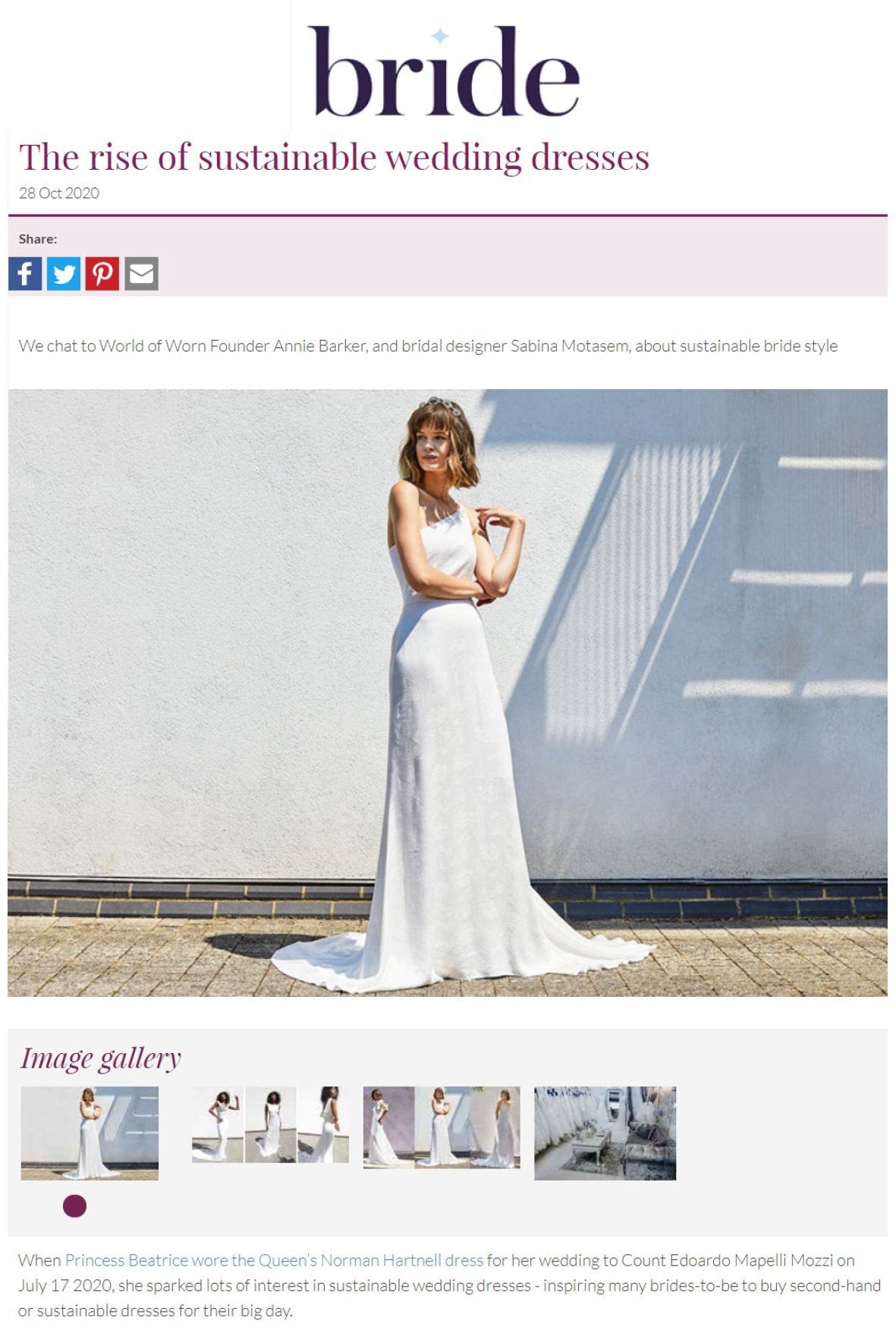 Bride Magazine - Sabina Motasem