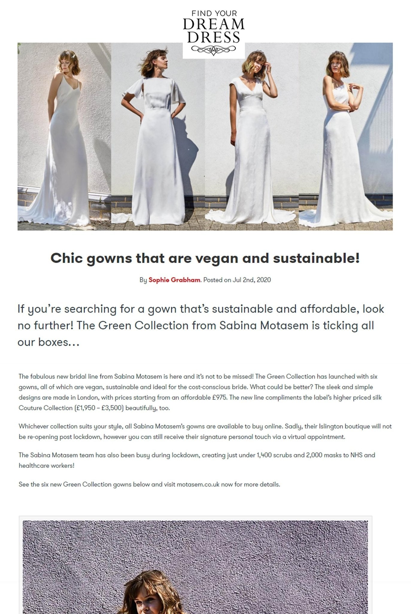 Find Your Dream Dress - Sabina Motasem