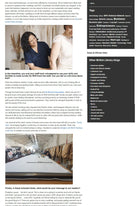 From silk wedding dresses to cotton scrubs for the NHS - Sabina Motasem