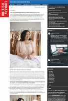 From silk wedding dresses to cotton scrubs for the NHS - Sabina Motasem