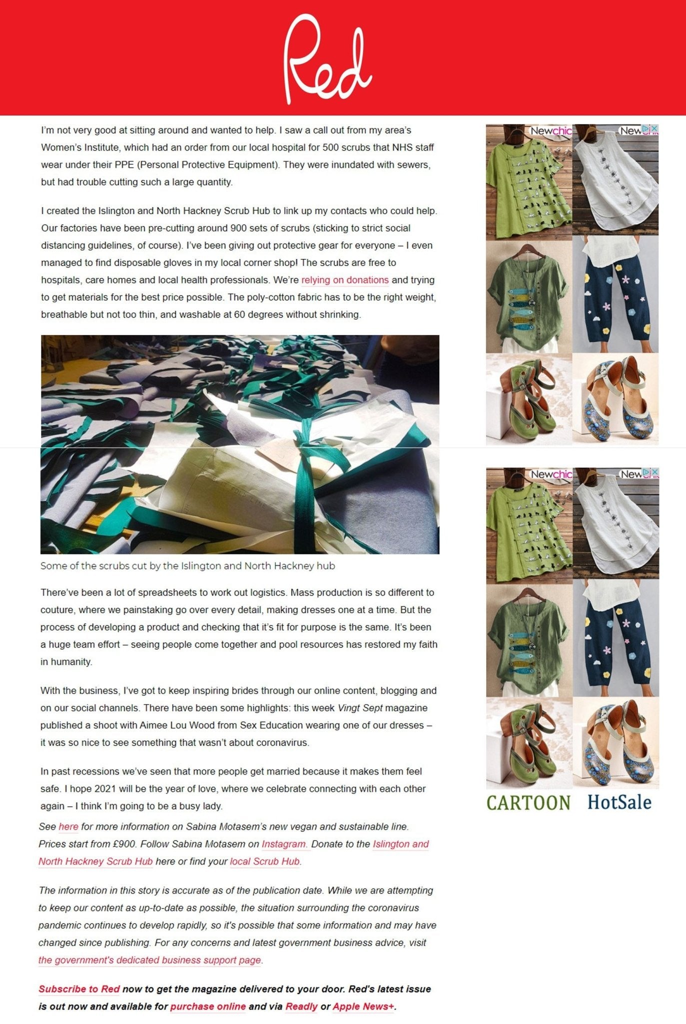 How two small businesses are working through coronavirus lockdown... - Sabina Motasem