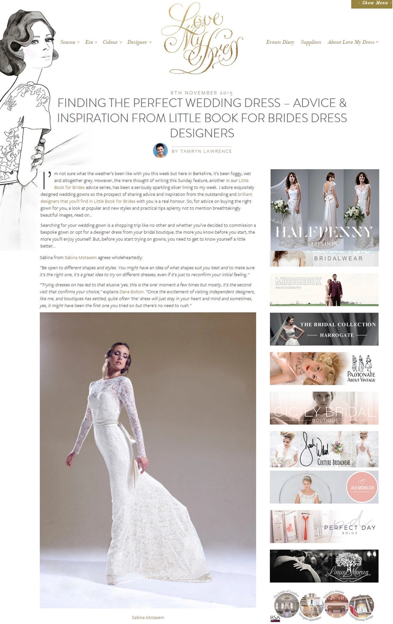 Love My Dress - Sabina Motasem