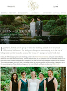 Love My Dress: Green & Gorgeous, Real life Sabina Motasem Bride - Sabina Motasem