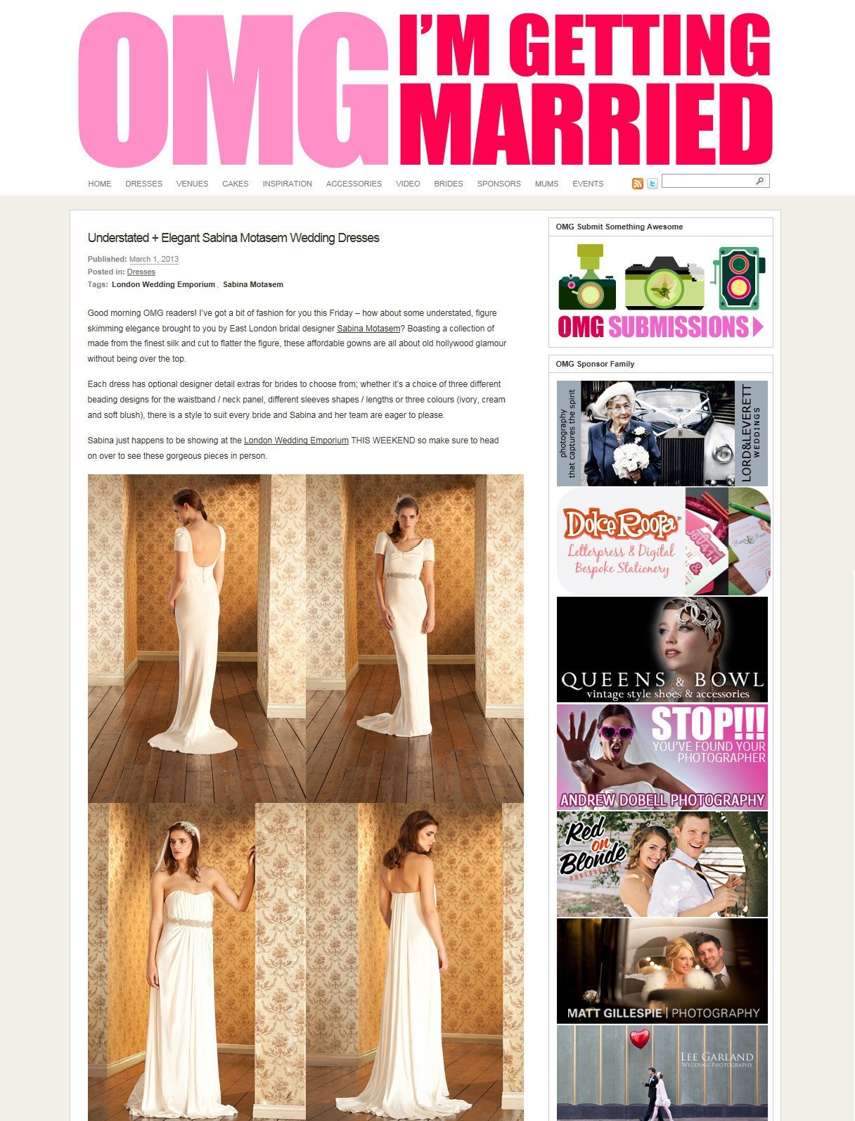 OMG I'm Getting Married - Sabina Motasem