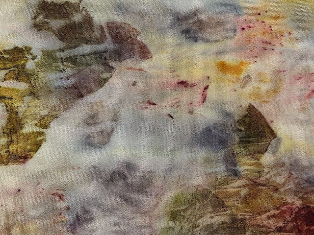 Best places to naturally dye your silk Sabina Motasem wedding dress