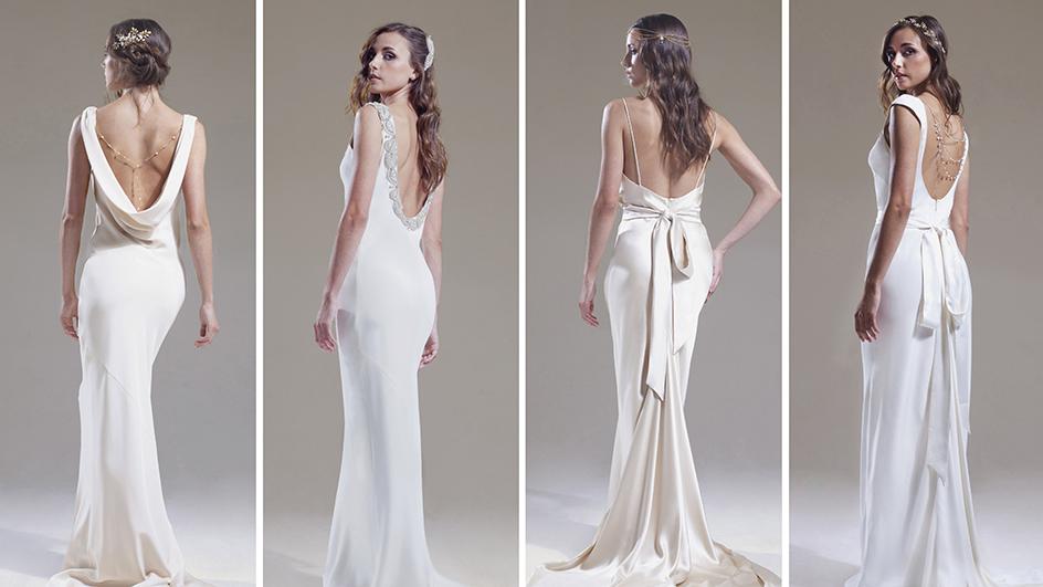 Bringing sexy back: the low back wedding dress - Sabina Motasem
