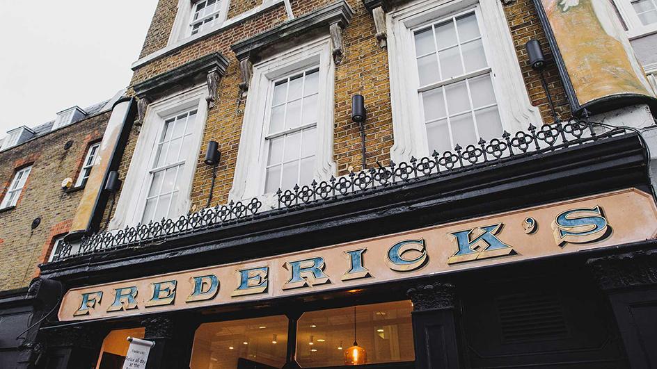 Cool venues: Fredericks Islington - Sabina Motasem