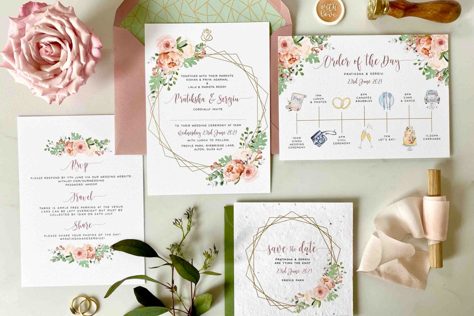 Eco-Friendly Wedding Invitations for the Environmentally Conscious Bride - Sabina Motasem