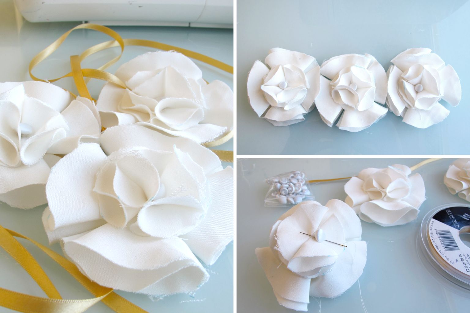 Motasem Makes: Create your own fabric flower decorations - Sabina Motasem