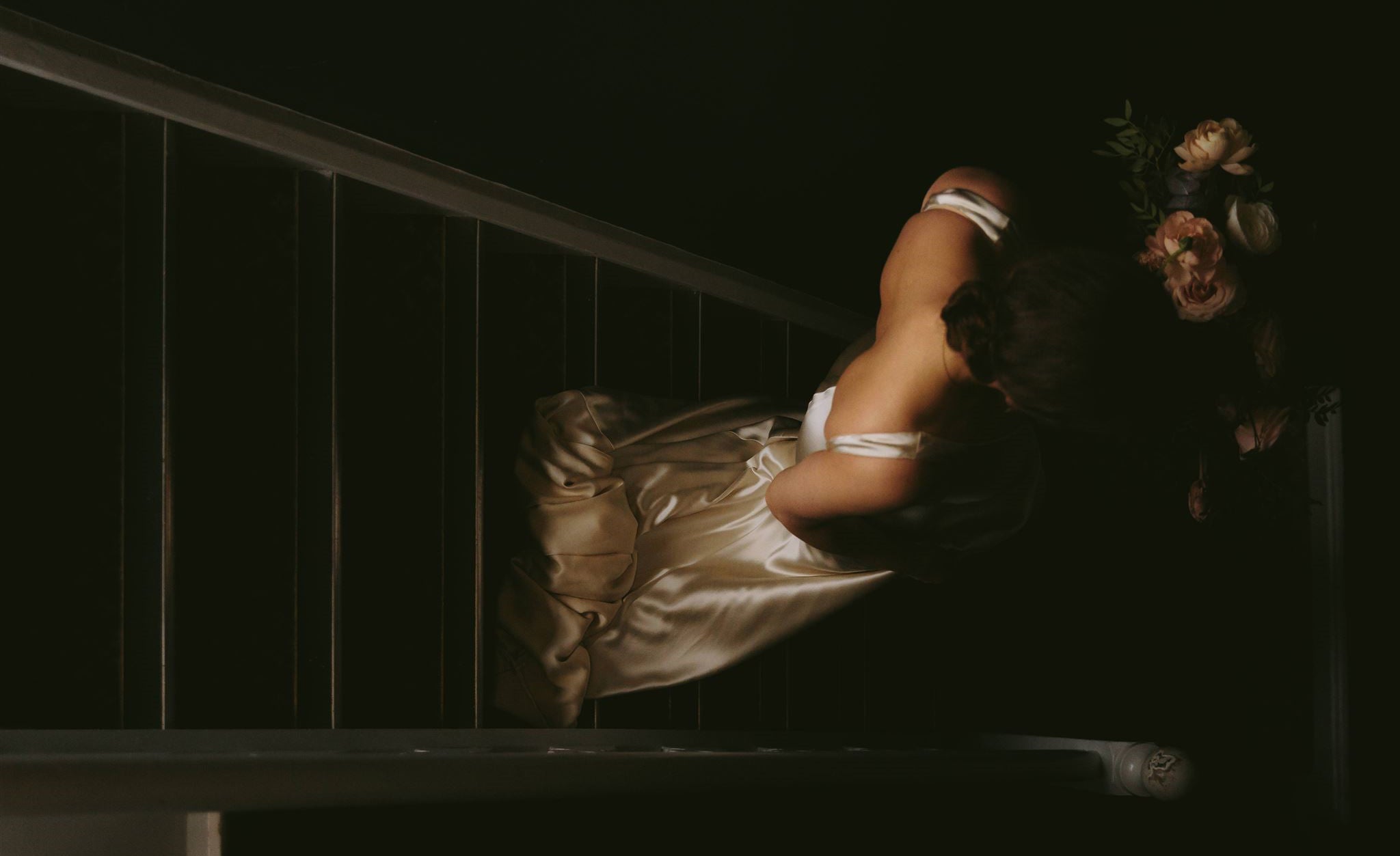 Real bride: Sarah wears our Elsie in Gold at her elegant, intimate Suffolk wedding - Sabina Motasem