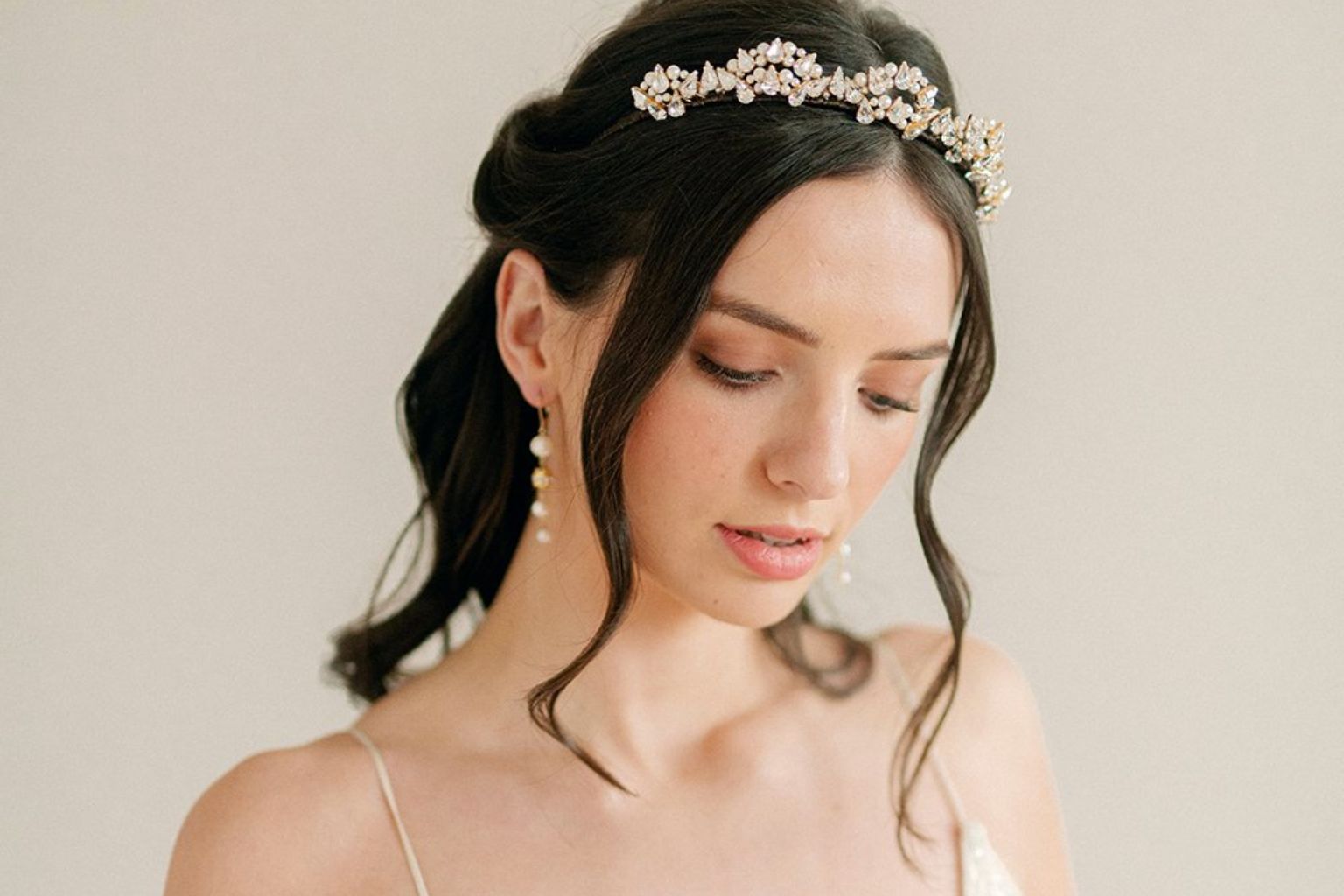 Stylish wedding day headpieces fit for a princess - Sabina Motasem