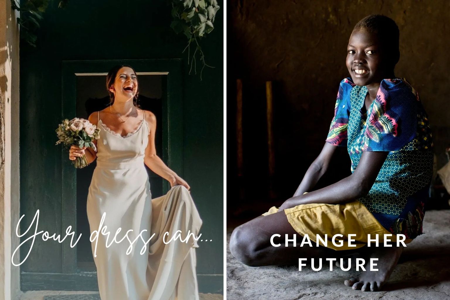 This is how our wedding dresses are helping to empower women and girls across the world - Sabina Motasem
