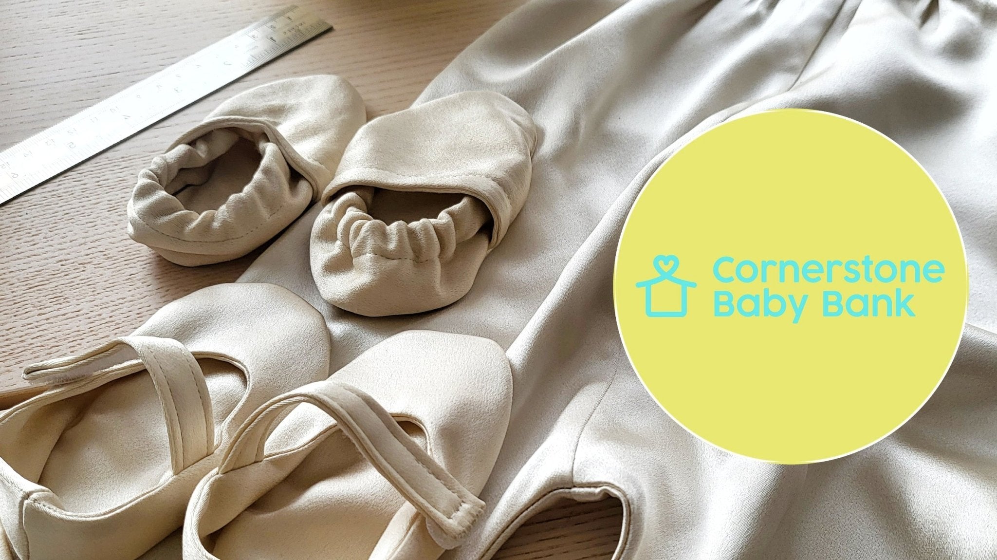 Upcycling offcuts to support a new baby charity - Cornerstone - Sabina Motasem