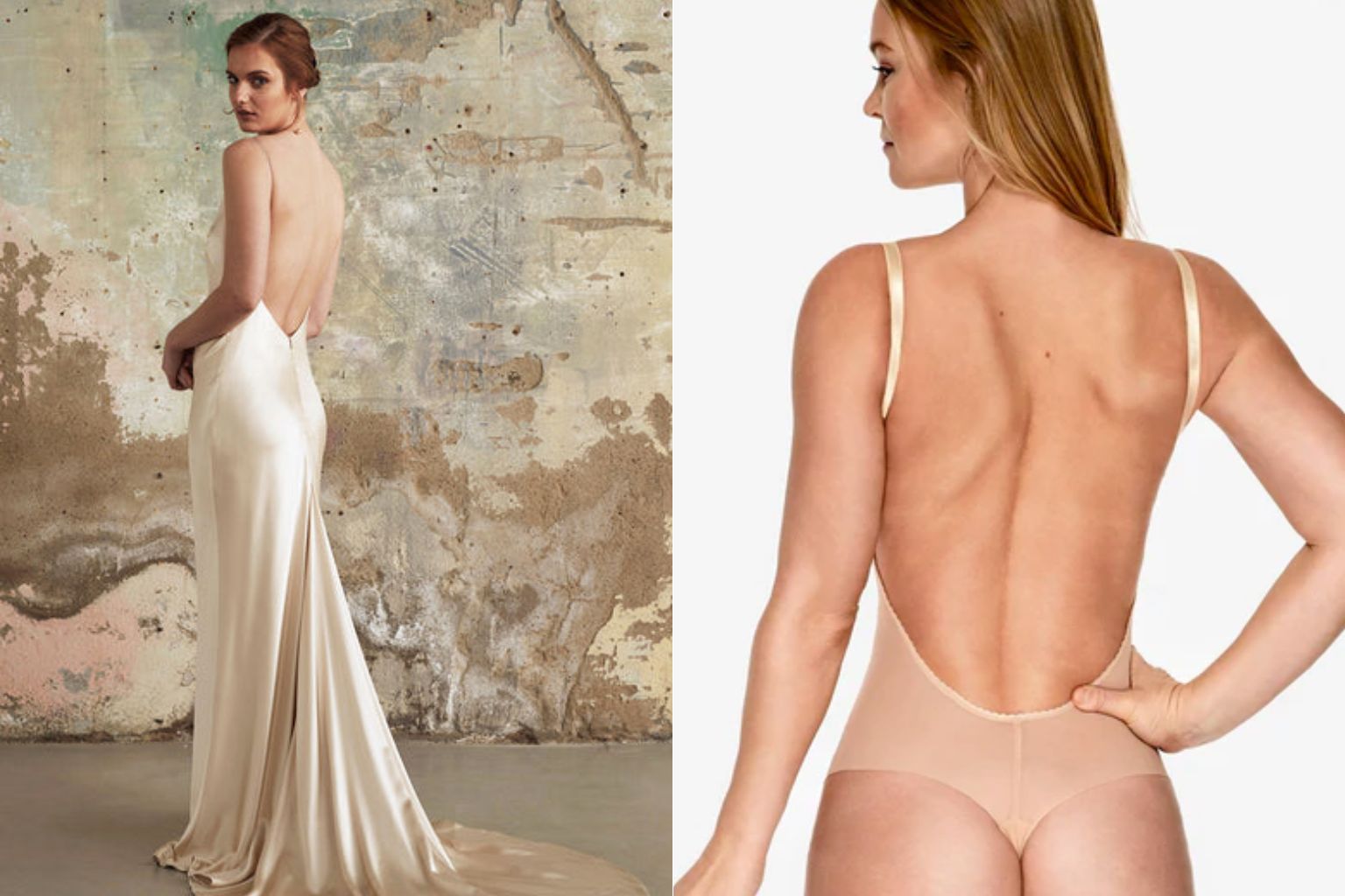 Wedding dress dilemmas: What’s the best underwear for a backless wedding dress? - Sabina Motasem