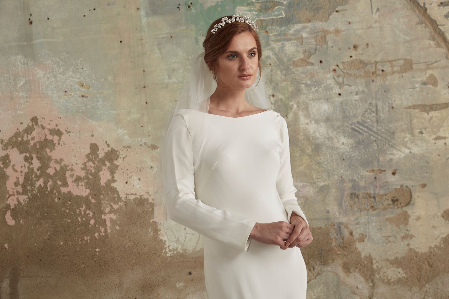 Wedding dresses with sleeves: Elegant styles for your big day - Sabina Motasem