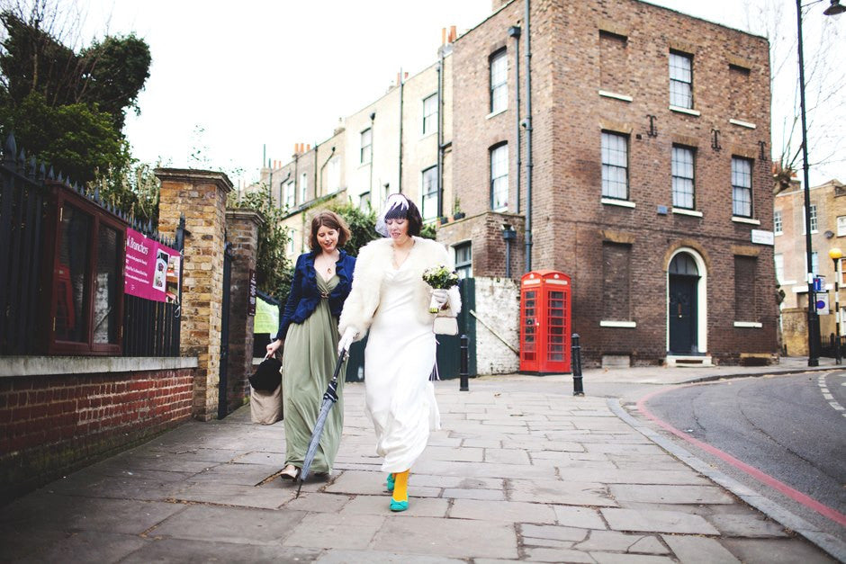 Annicke real bride in Josephine dress