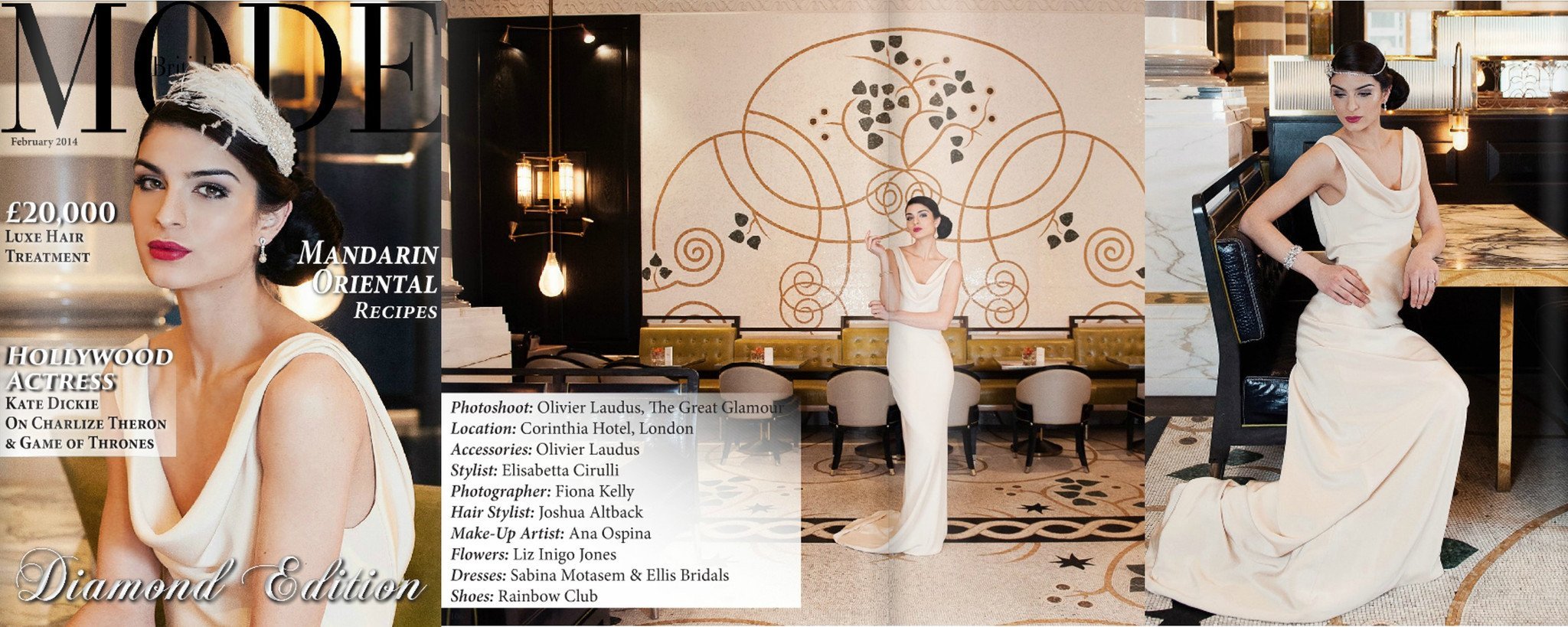 British Mode Magazine - Sabina Motasem
