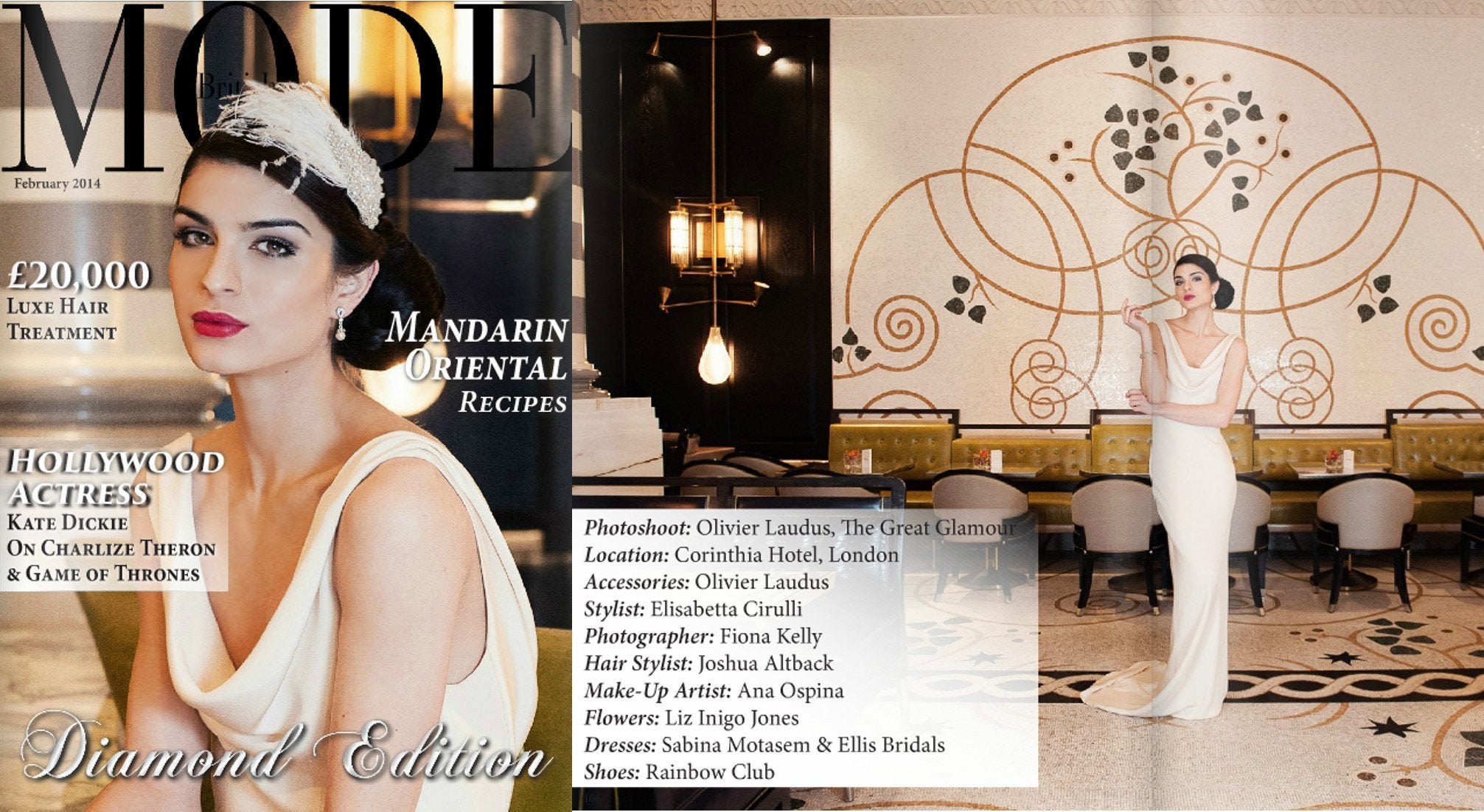 British Mode Magazine - Sabina Motasem