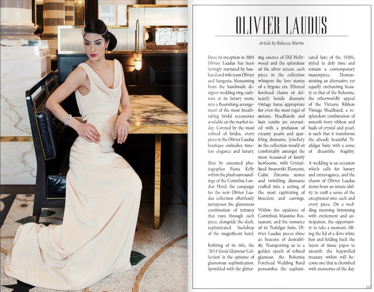 British Mode Magazine - Sabina Motasem