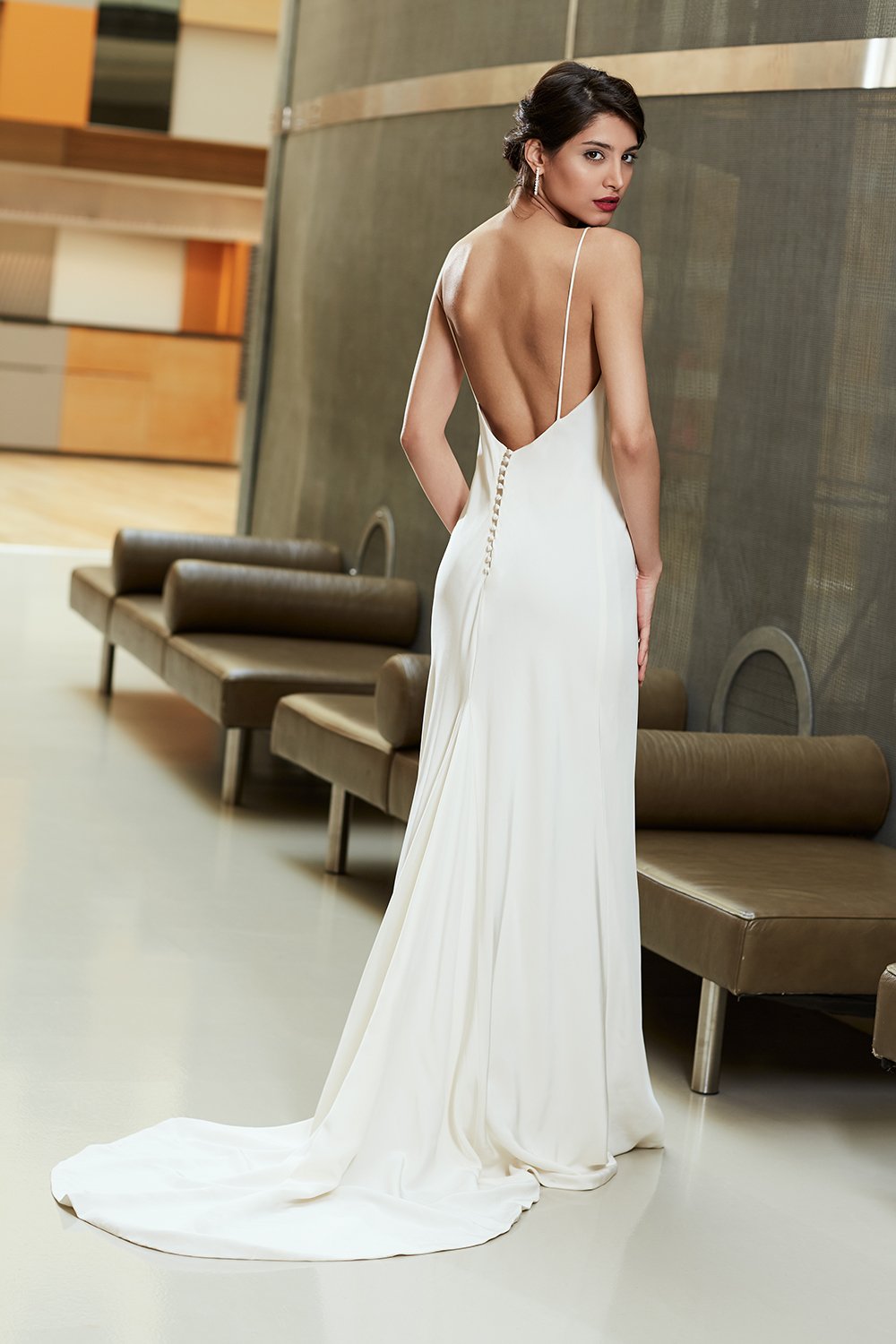 Elsa Ivory Dress - Sabina Motasem