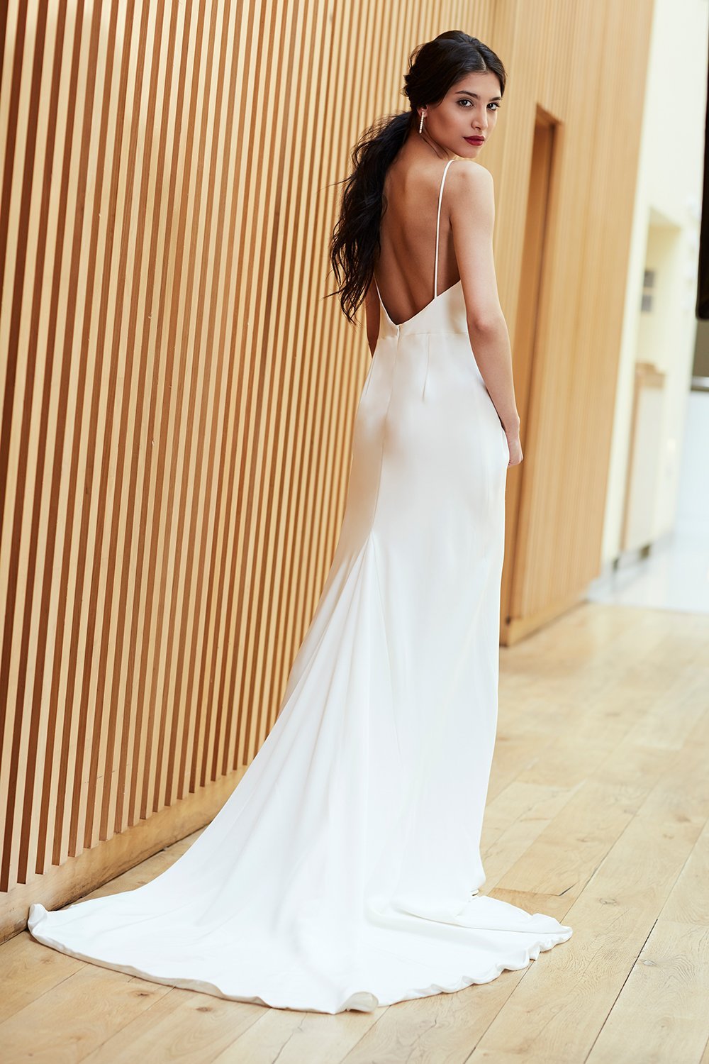 Helena Crepe dress - Sabina Motasem