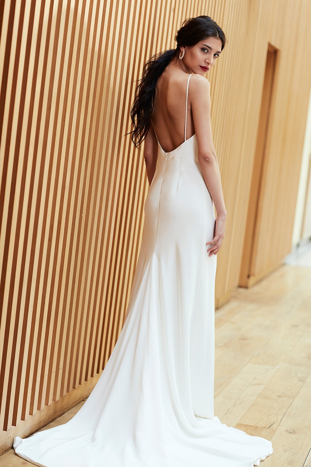 Helena Crepe dress - Sabina Motasem