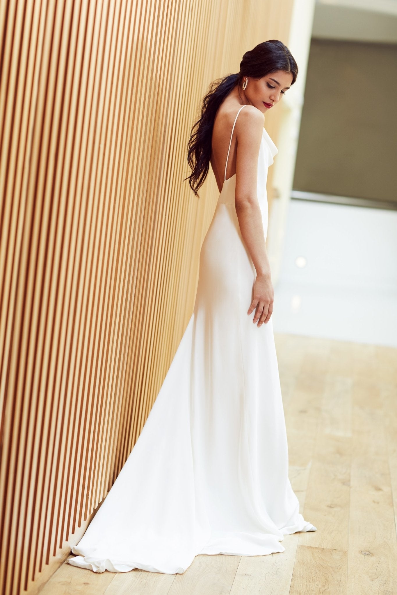 Helena Crepe dress - Sabina Motasem