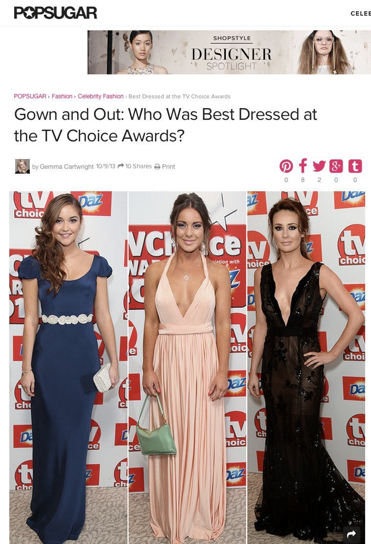 Popsugar Fashion - Sabina Motasem