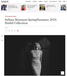 Vogue Sabina Motasem 2018 collection - Sabina Motasem