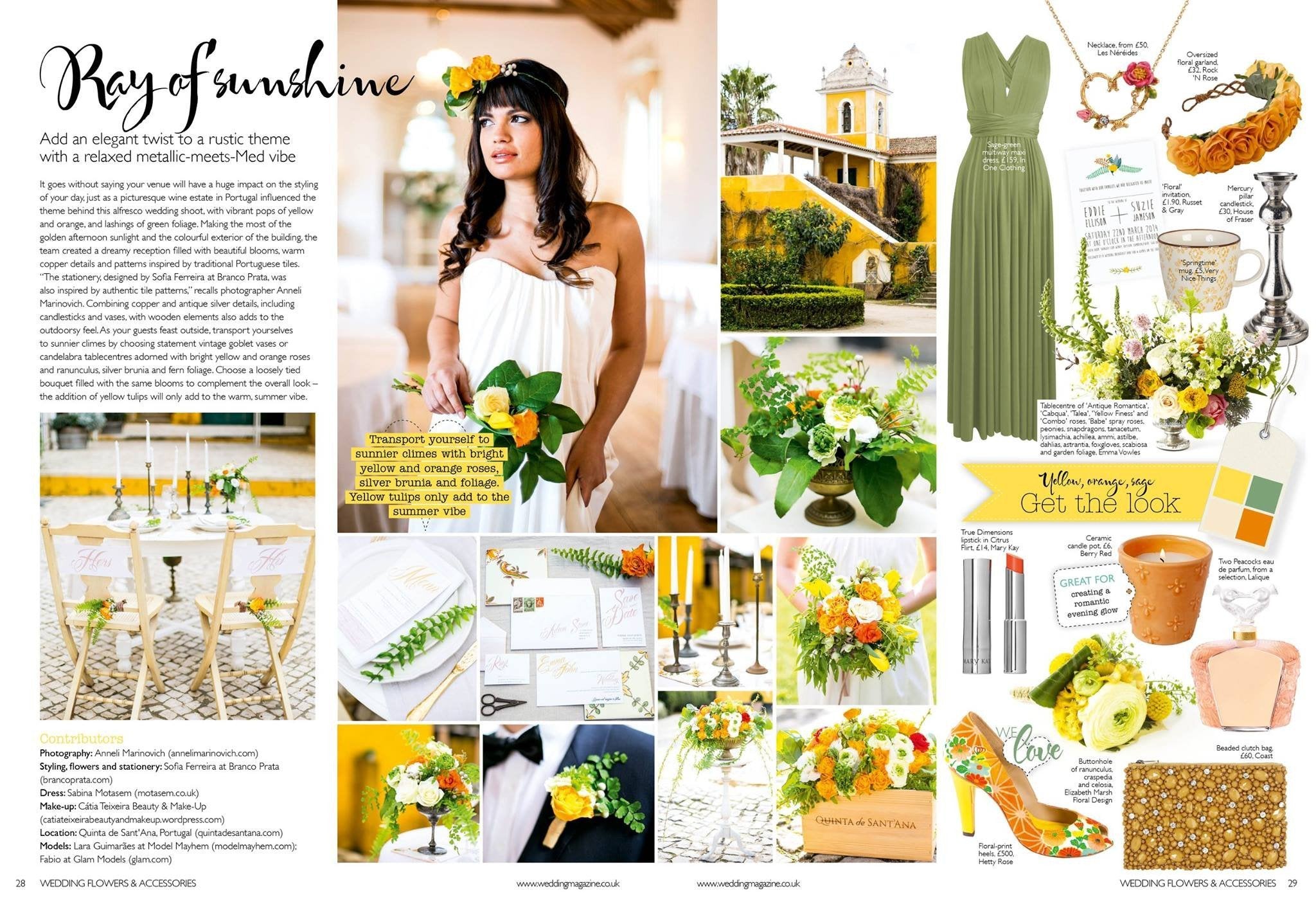 Wedding Flowers Magazine Sabina Motasem