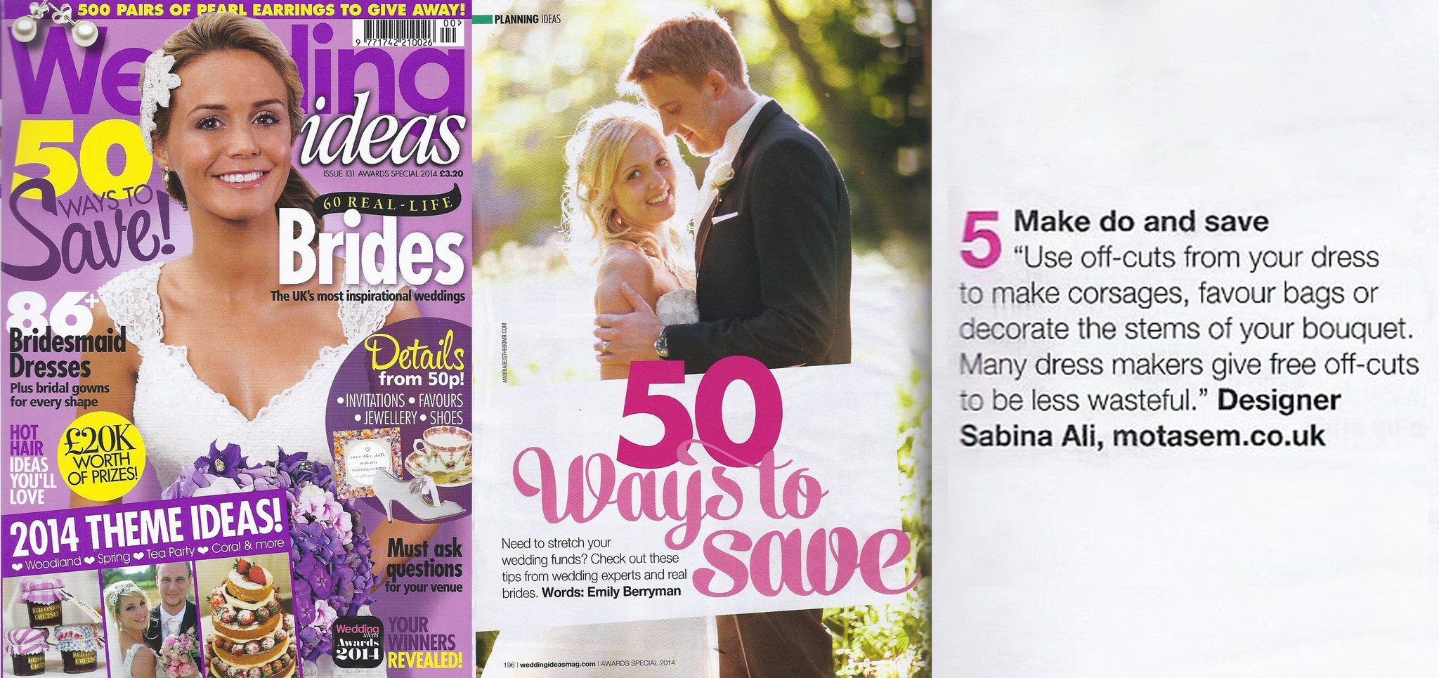 Wedding Ideas magazine - Sabina Motasem